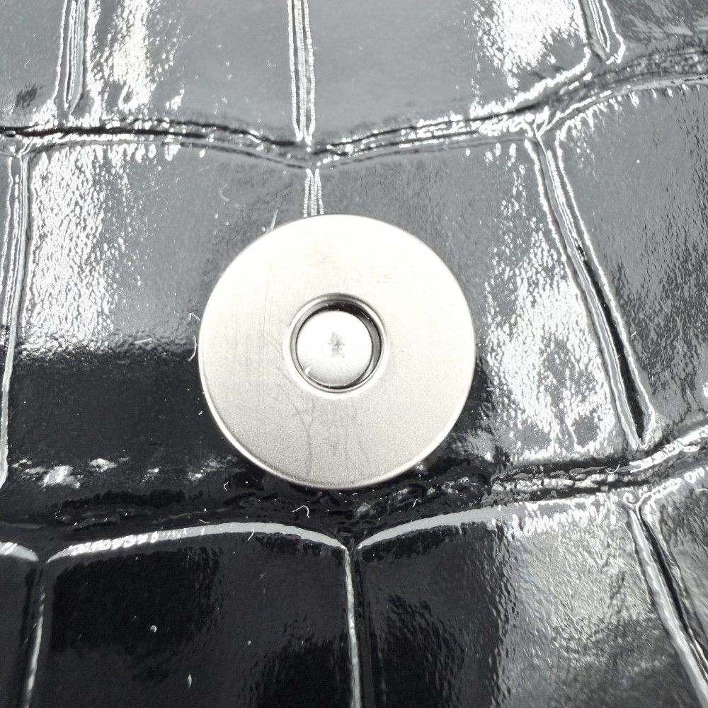 Balenciaga 2-Way Hourglass Small Shoulder Bag Crossbody Croco — view 8