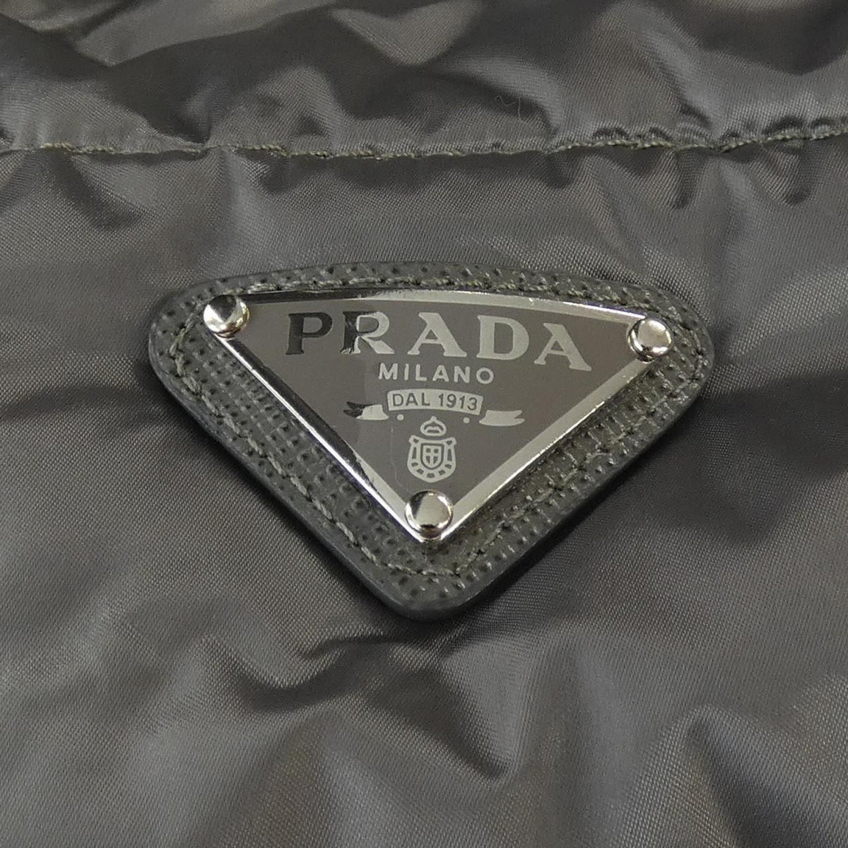 Prada Triangle Logo Jacket — view 7