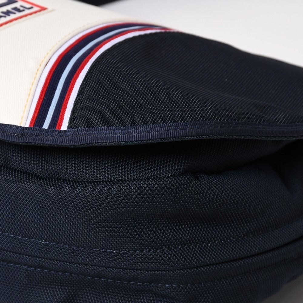 Chanel Sports Line Shoulder Bag CC Logo Navy Ivory Silver — view 8
