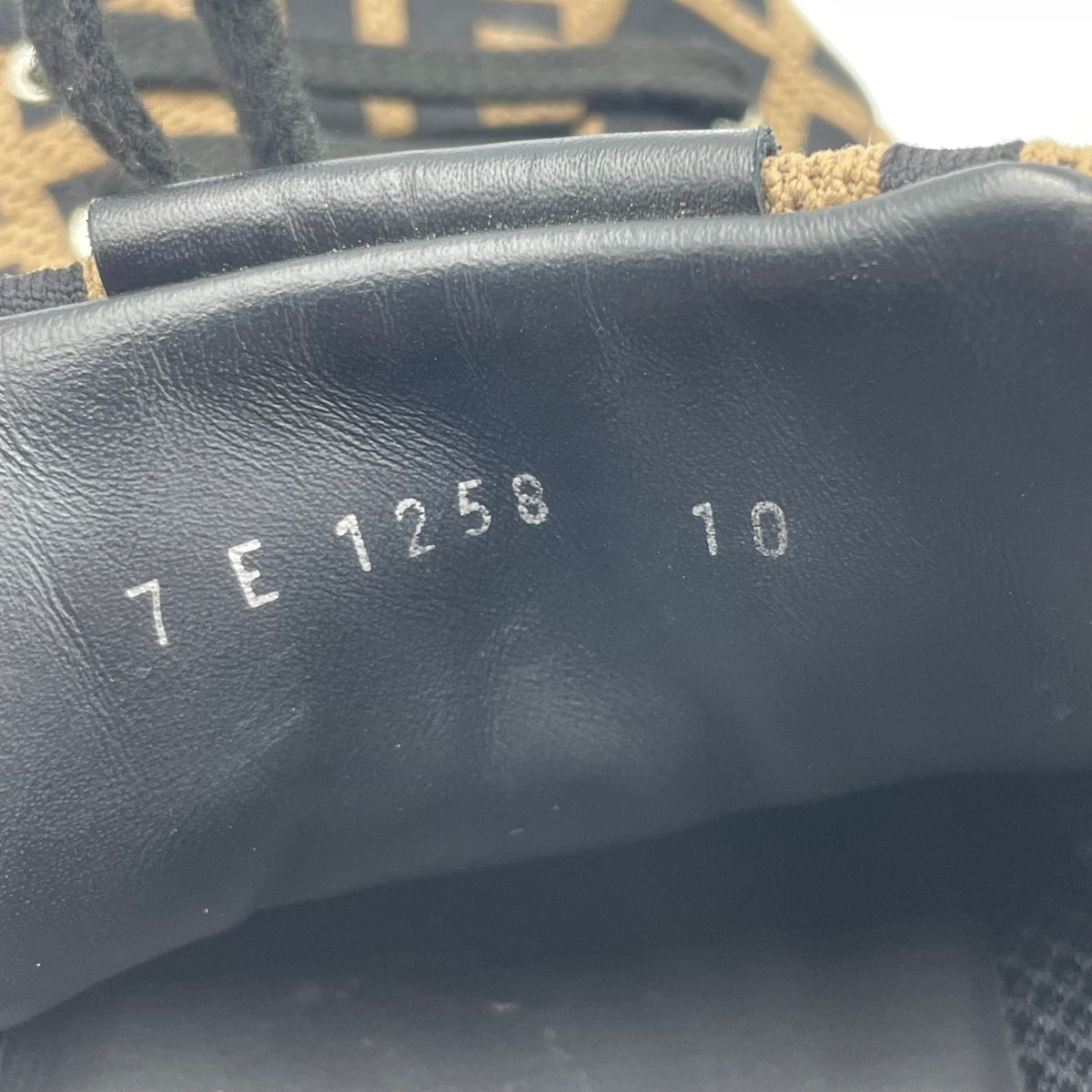 Fendi FF Logo Zucca Low Top Sneakers 10 — view 7