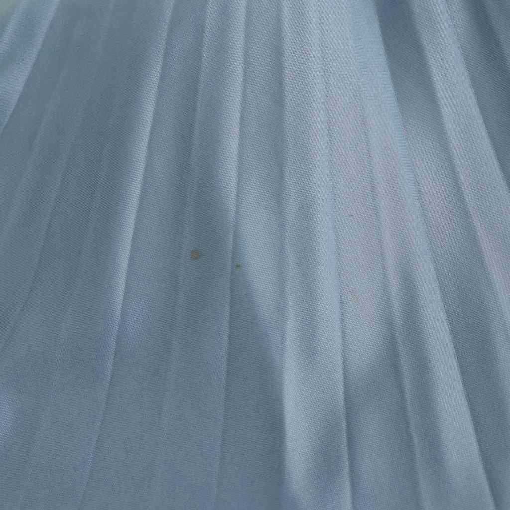 Celine Phoebe Philo Era Triacetate Pleated Skirt Long 36 Blue — view 8