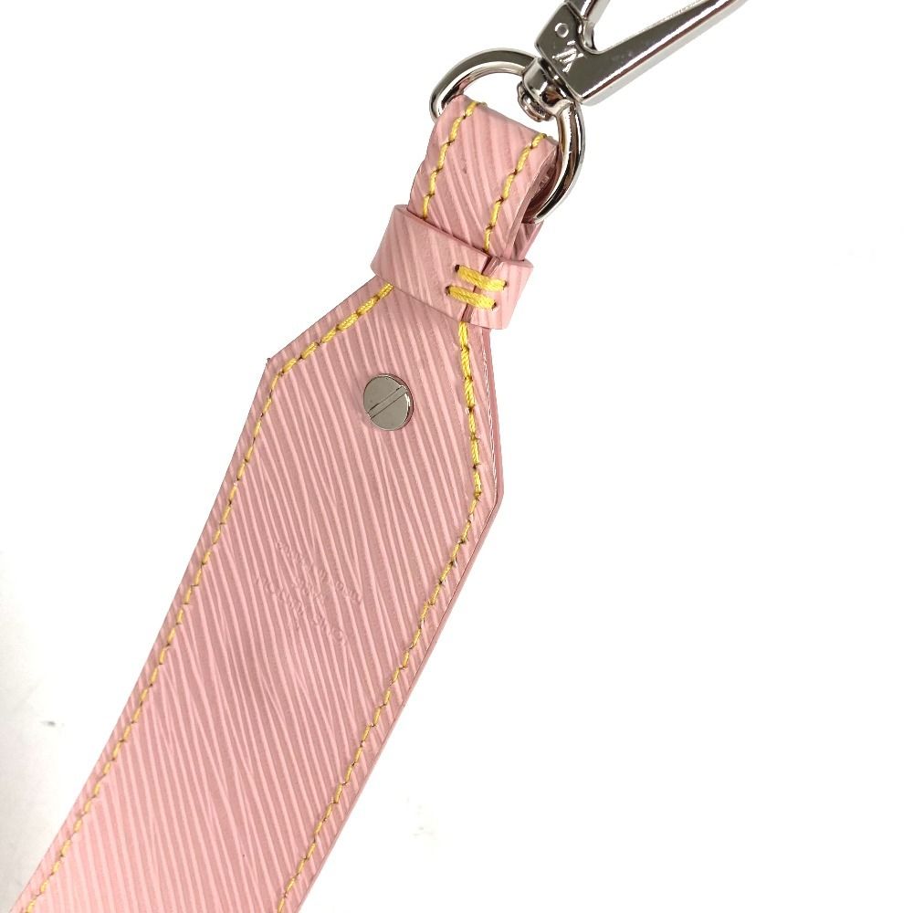 Louis Vuitton Shoulder Strap Flower Motif Epi Leather Rose Valley Pink — view 7