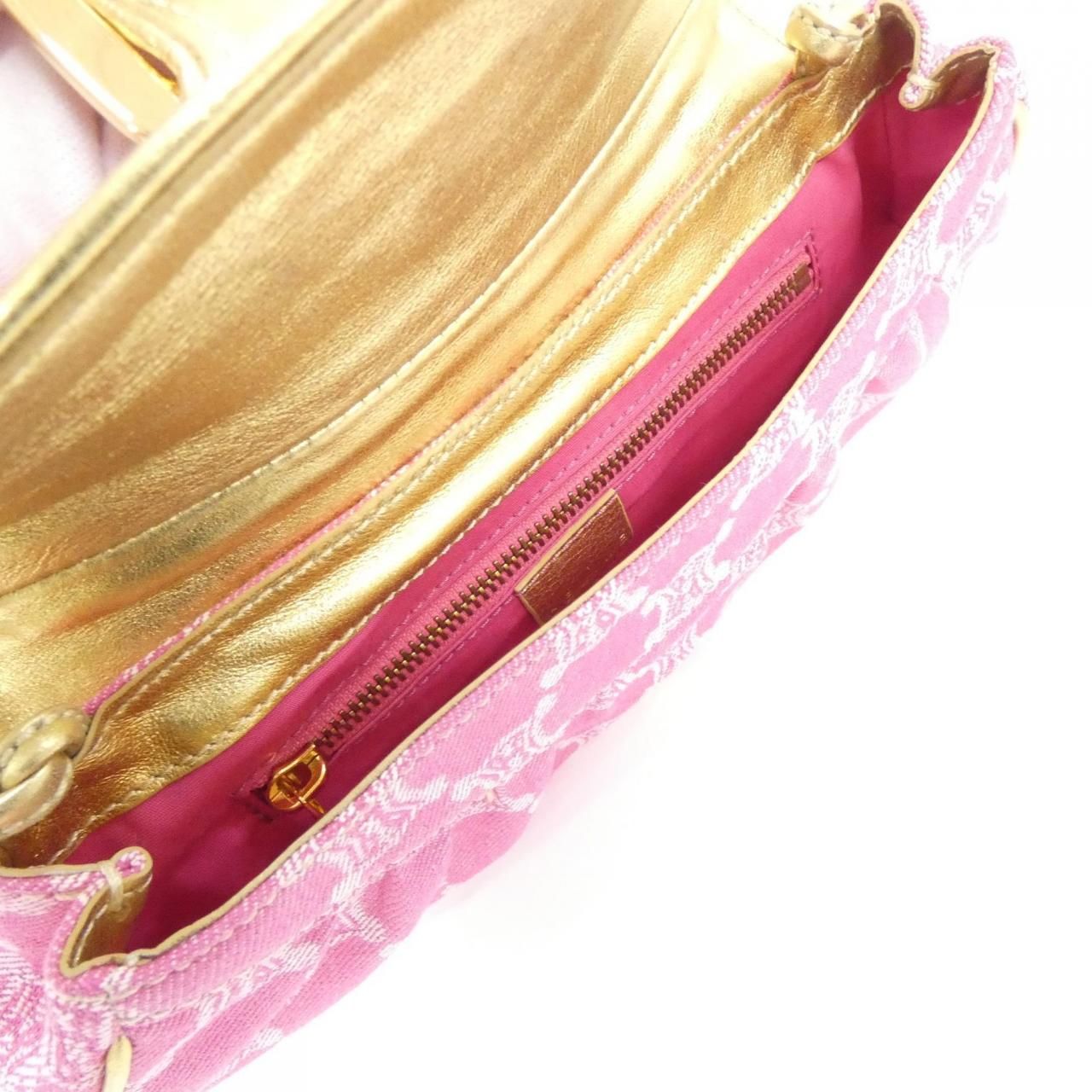 Celine Vintage Bag Handbag Pink — view 5
