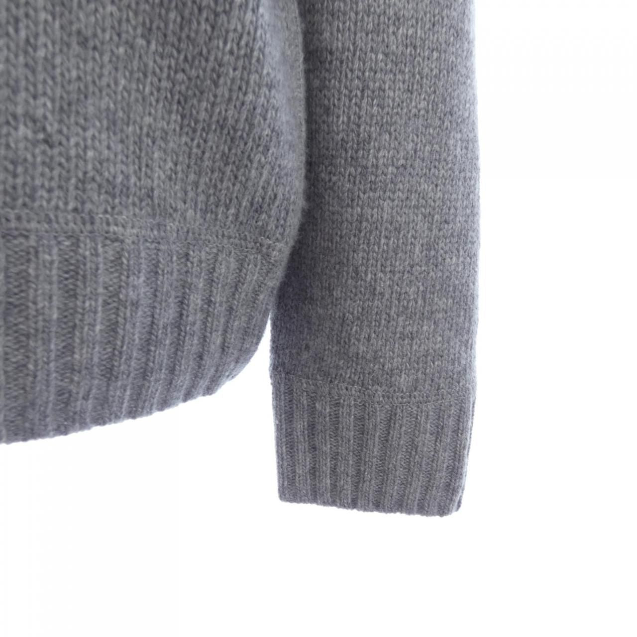 Prada Knit Sweater Gray — view 6
