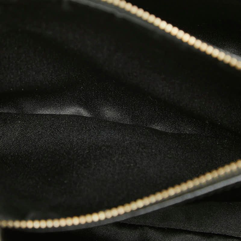 Fendi Mamma Baguette Logo Shoulder Bag Black Brown Leather — view 8