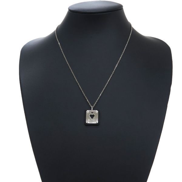 Hermes Ass Doucle Necklace Silver — view 7