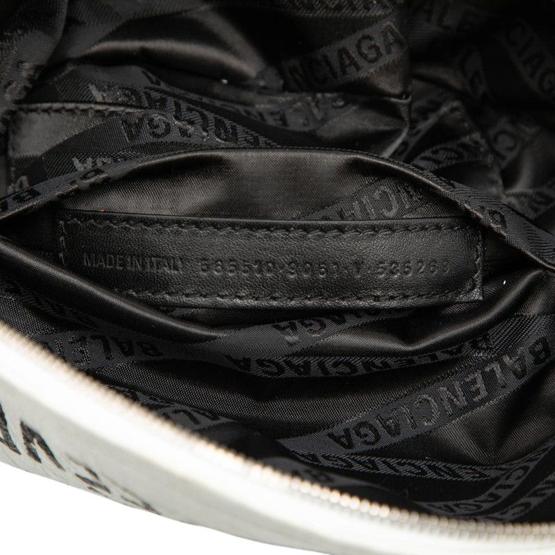 Balenciaga Graffiti S-veneer Crossbody Chain Shoulder Bag White Black Pink — view 6