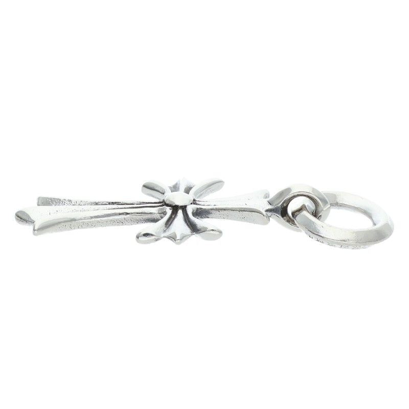 Chrome Hearts Tiny CH Cross Charm Silver Pendant — view 5