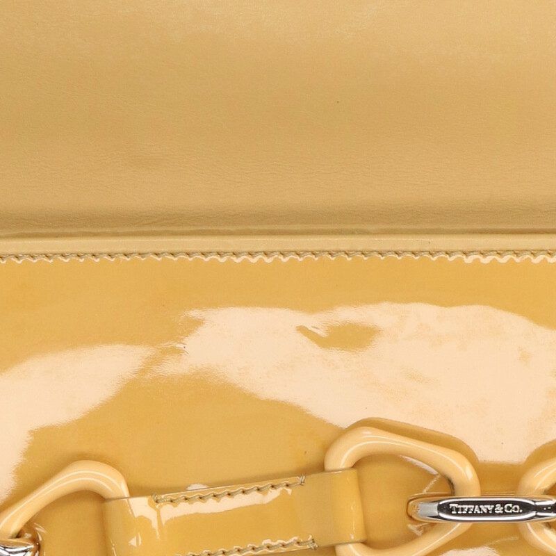 Tiffany & Co Patent Chain Shoulder Handbag — view 5