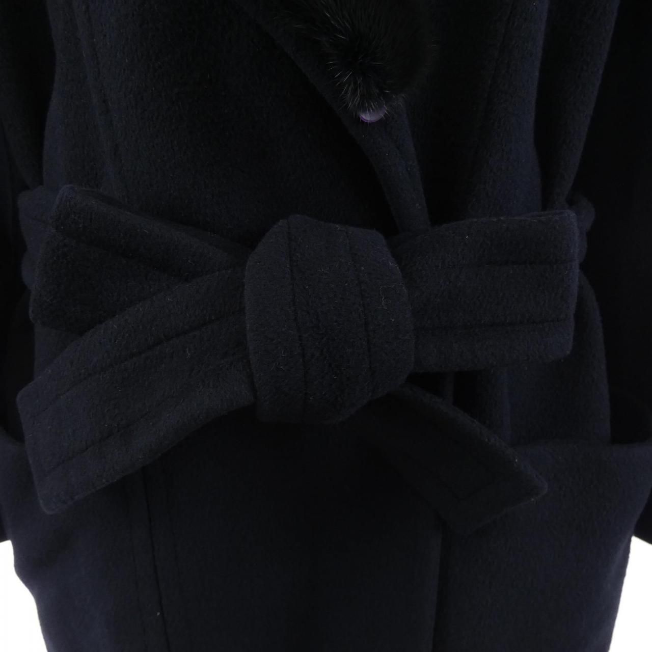 Dior Coat Navy — view 8