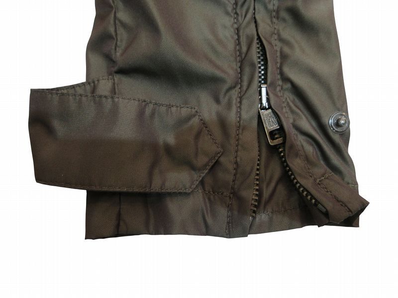 Moncler Soutien Collar Coat Khaki 4 — view 8