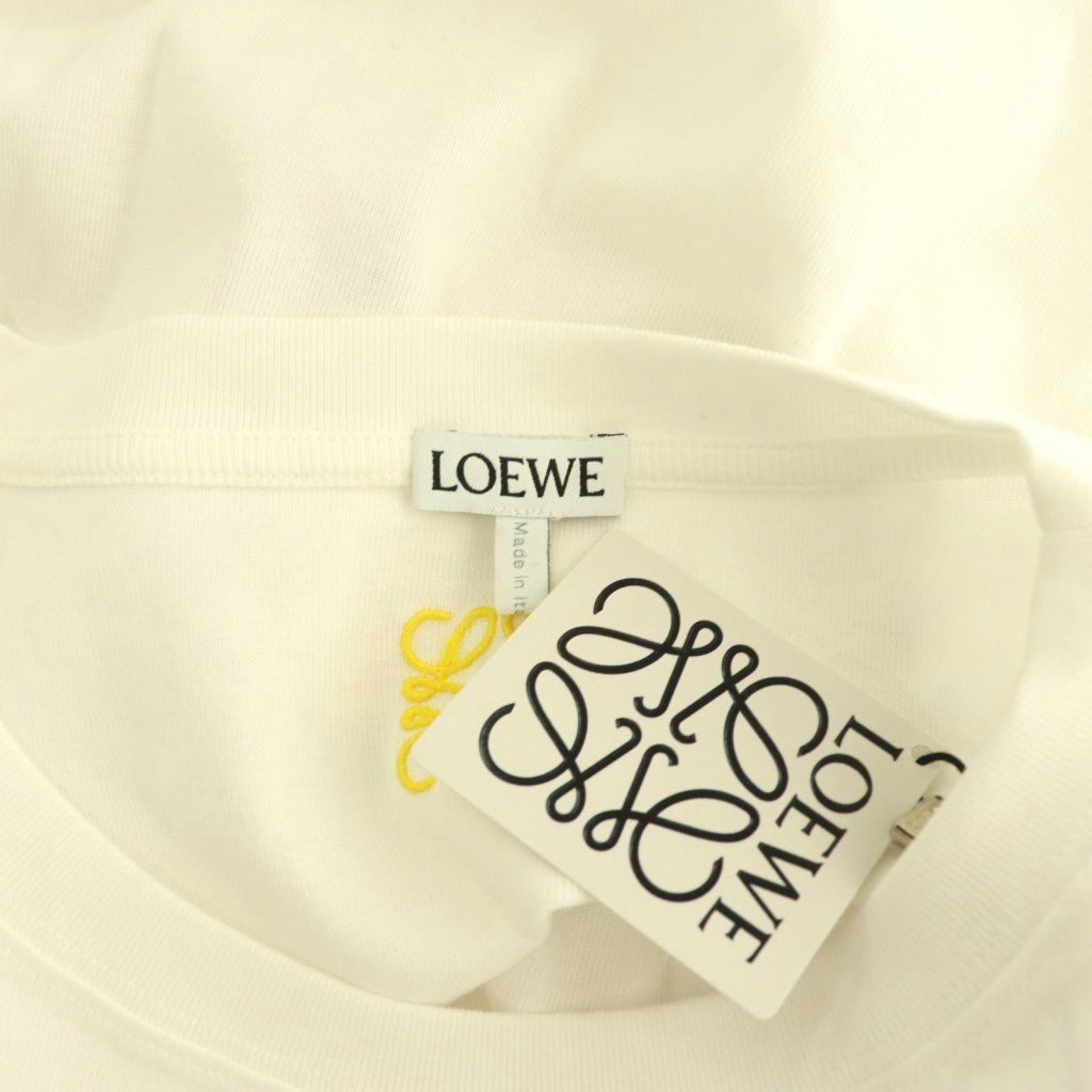 Loewe Oyster Shack Print T-Shirt Crew Neck Short Sleeve L White HS — view 6