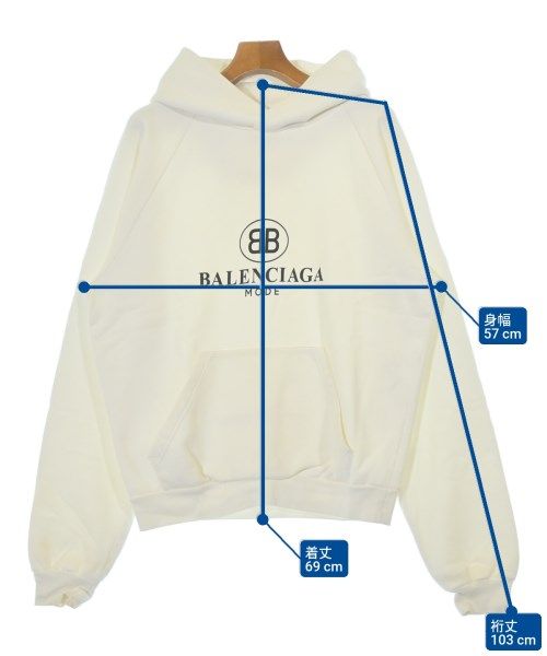 Balenciaga Hoodie White — view 6