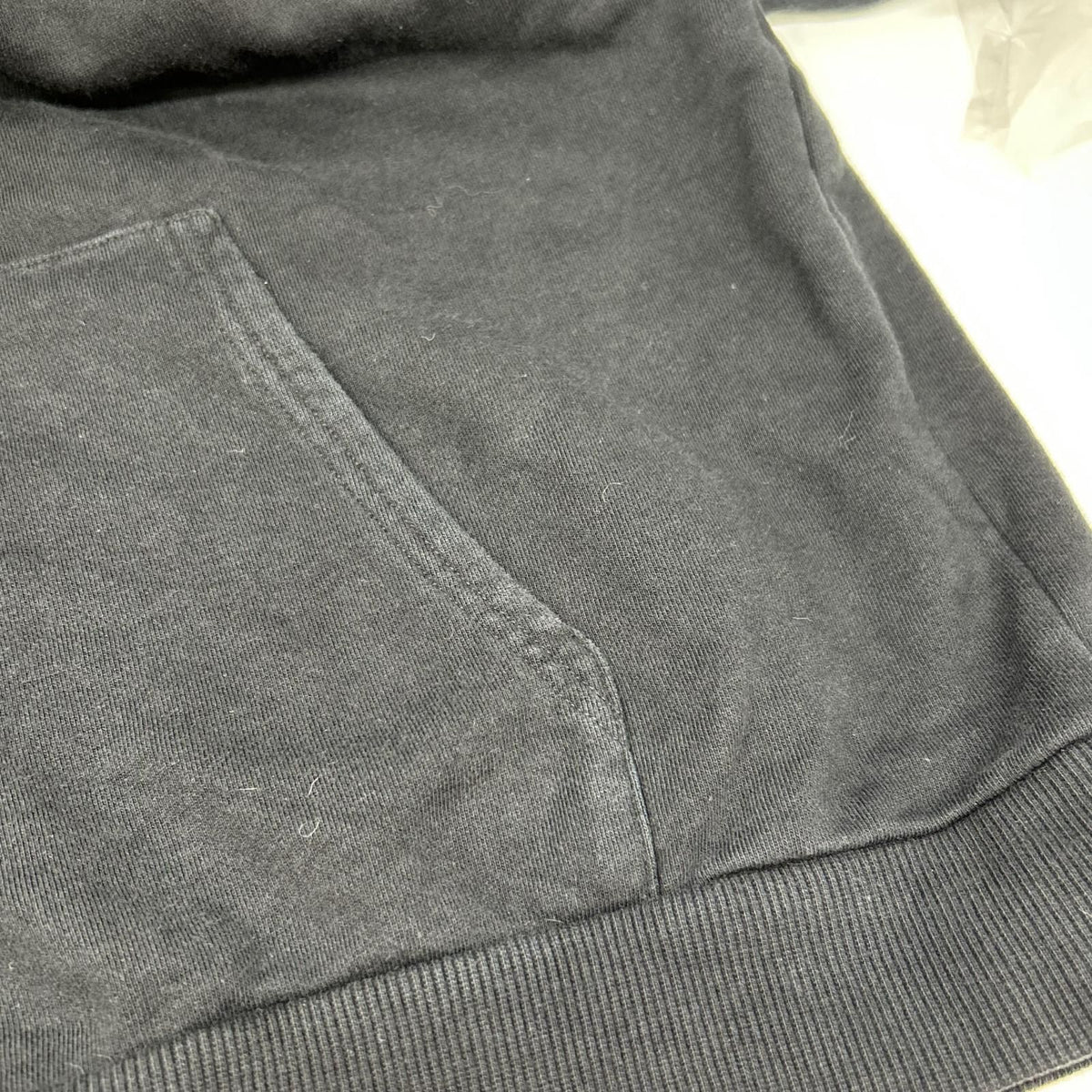Celine Black Cotton Fleece Loose — view 7