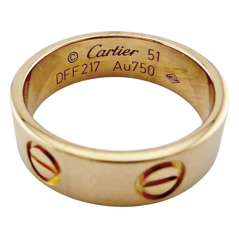 Cartier Love Ring 18K Gold — view 5