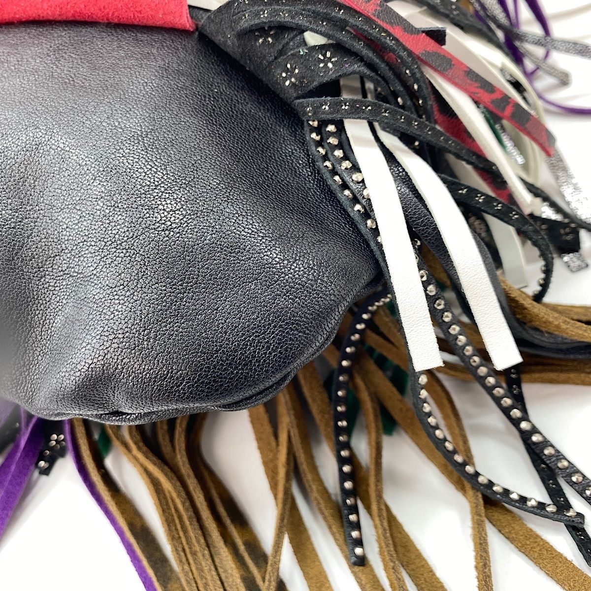 Saint Laurent Shoulder Bag Emmanuel Fringe — view 8