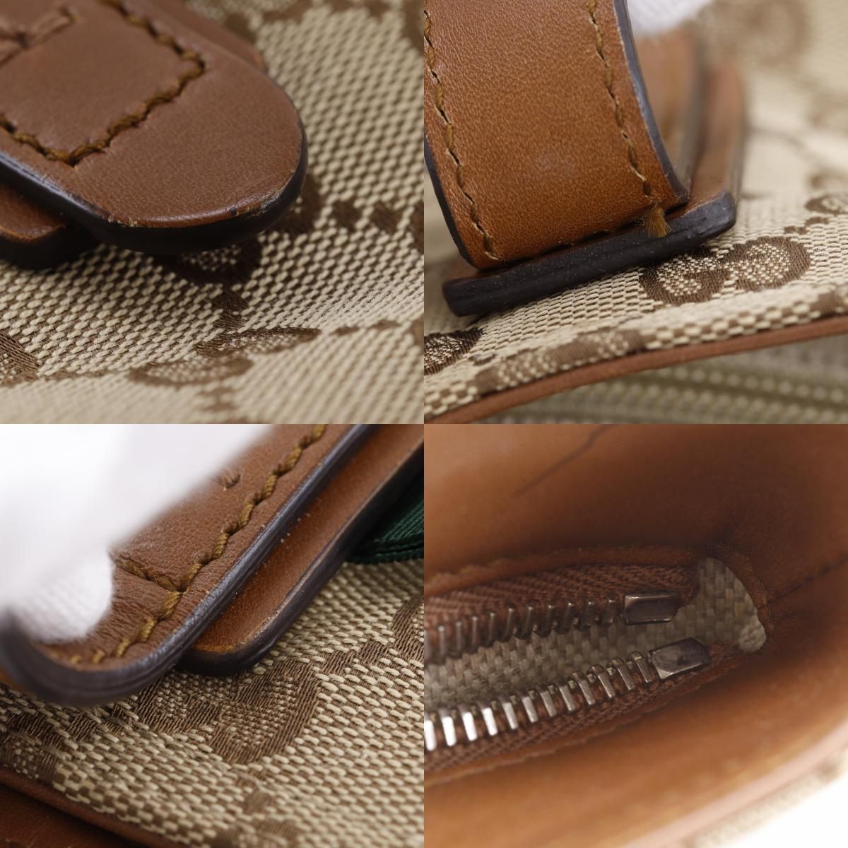 Gucci Sherry Line GG Canvas Brown Tote Bag — view 8
