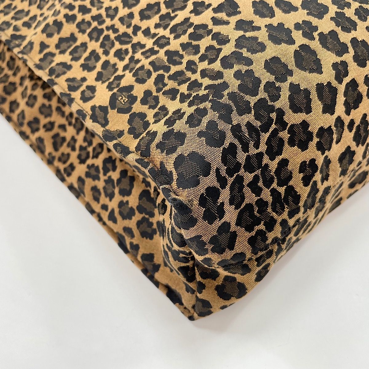 Fendi Handbag Leopard Brown — view 8