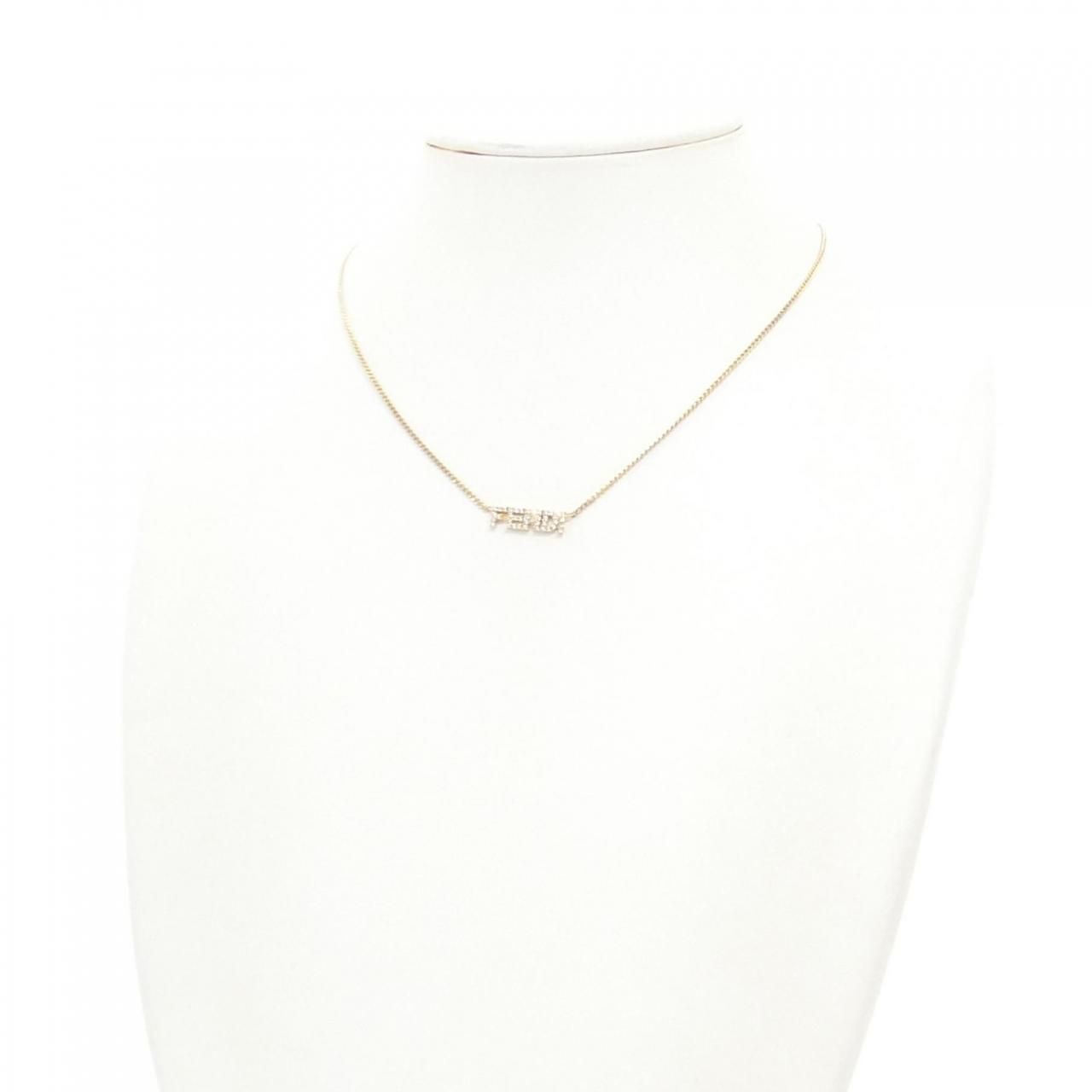 Fendi Necklace Gold — view 6