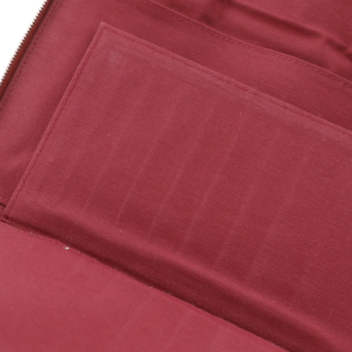 Hermes Fourre Tout Multi Purse GM Canvas Red Wallet — view 8