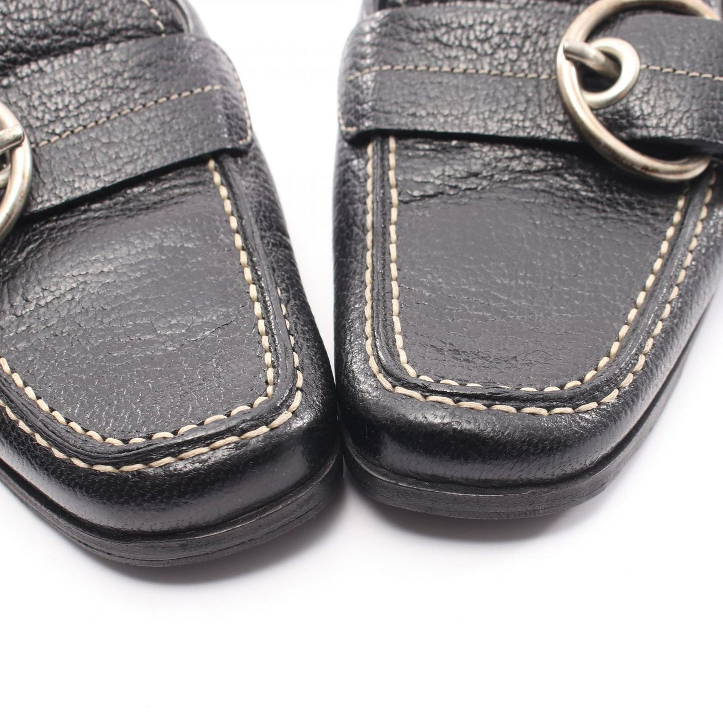 Prada Mules Loafers Leather — view 8