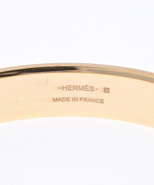 Hermes Bracelet Bangle Gold — view 6