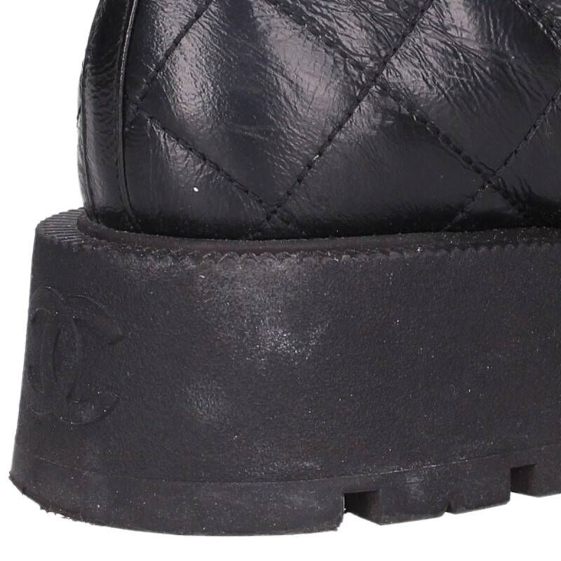 Chanel Quilted Boots Black — view 5