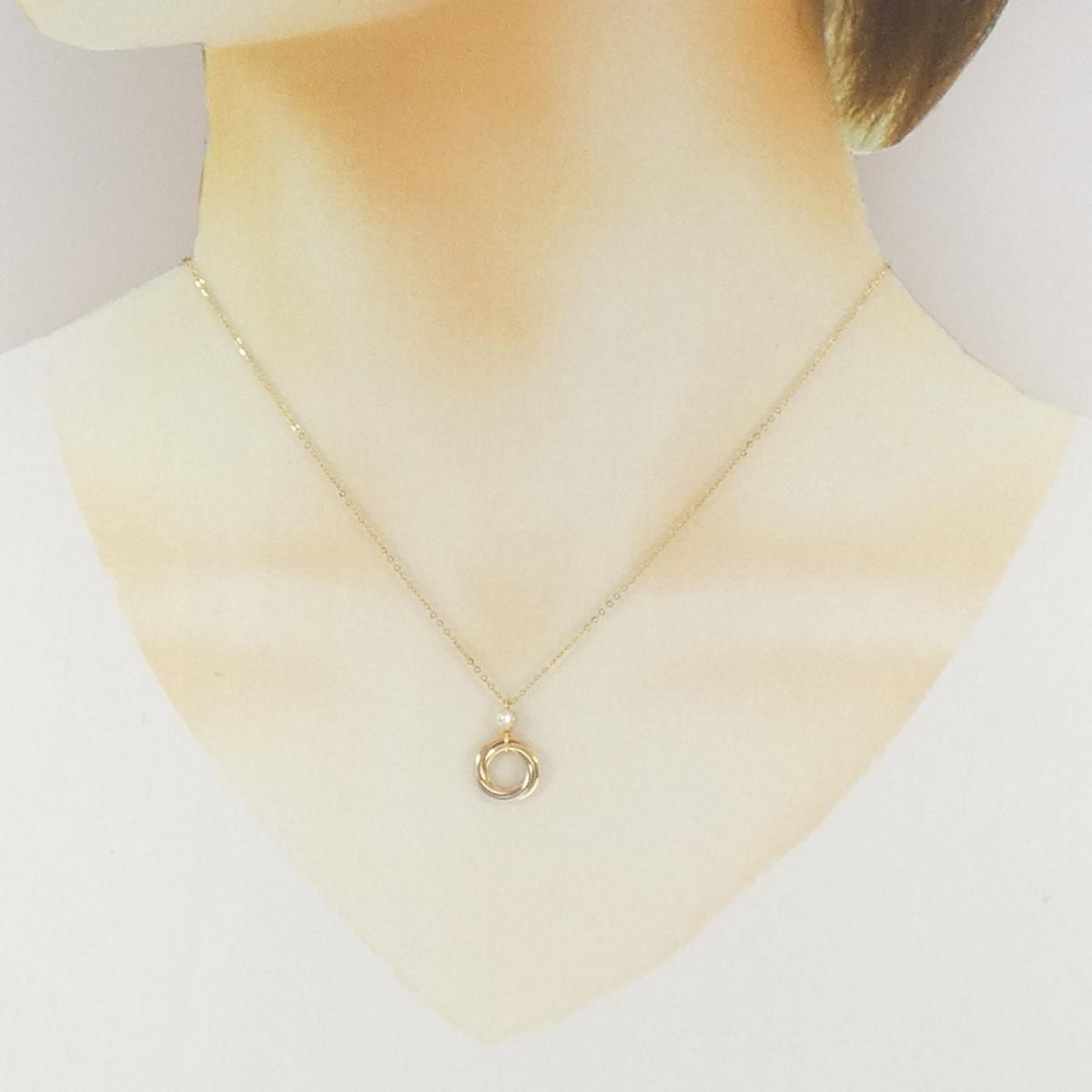 Cartier Trinity Necklace Gold — view 6