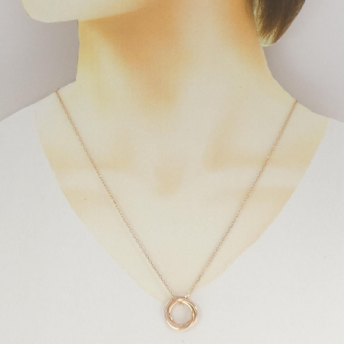 Cartier Trinity Necklace Gold — view 6