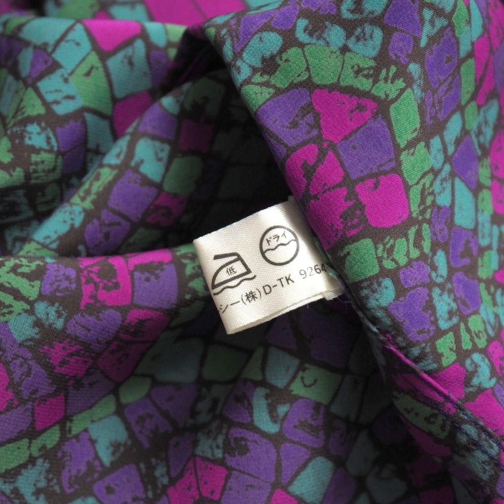 Celine Vintage Blouse Back Button Silk — view 8