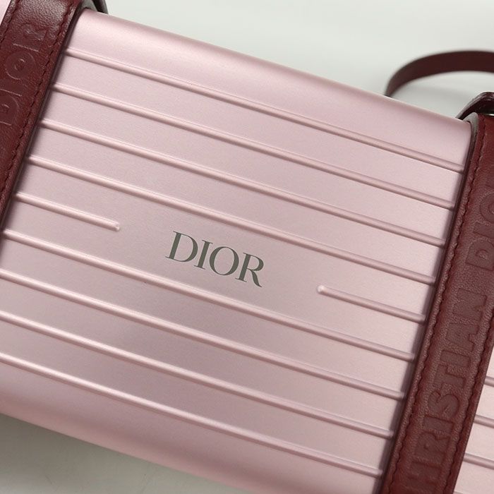 Dior Personal Clutch Remote Collaboration Shoulder Bag Aluminum — view 8