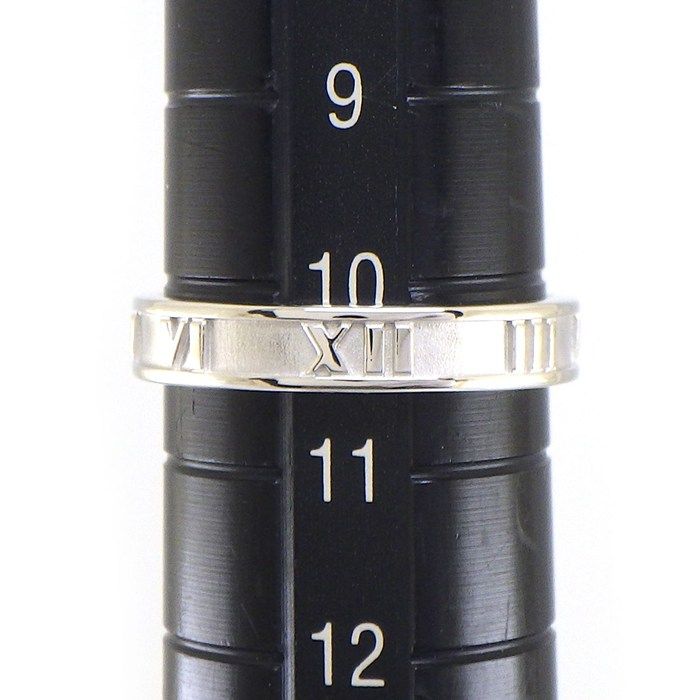 Tiffany & Co Ring Atlas Point Diamond 18K White Gold — view 5