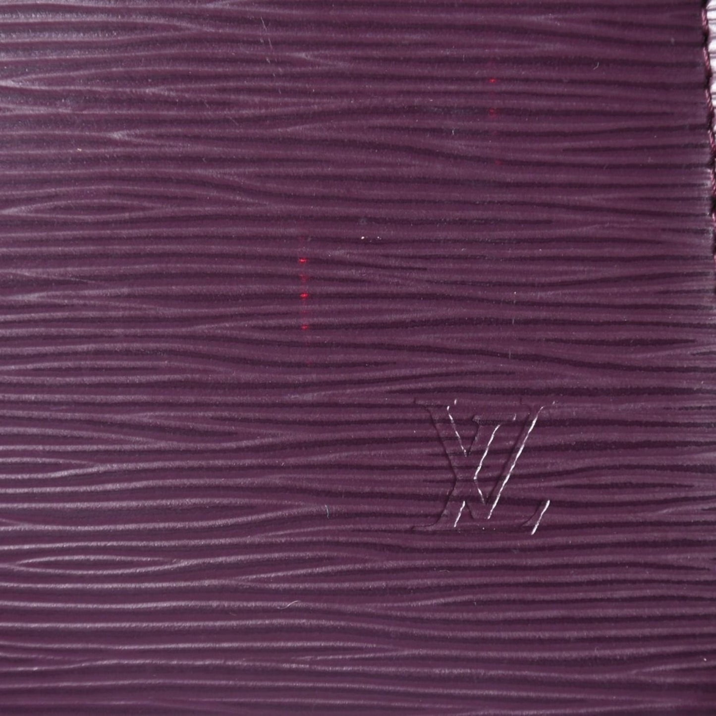 Louis Vuitton Pochette Accessoires Pouch Epi Purple Silver — view 8