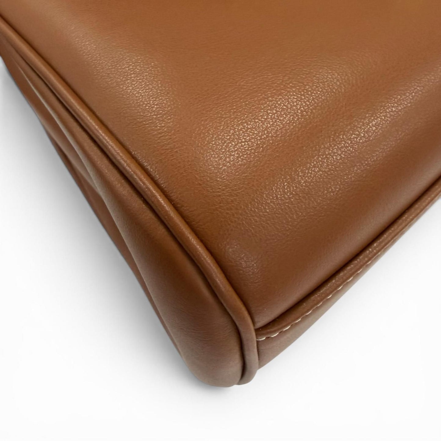 Celine Teen Soft 16 Seeds Leather Shoulder Bag Tan Gold — view 8