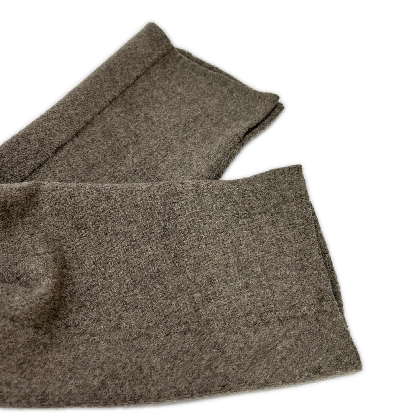 Max Mara S Cucito Amano Gray Pure Vargin Wool 100 Double Face Long Coat — view 7