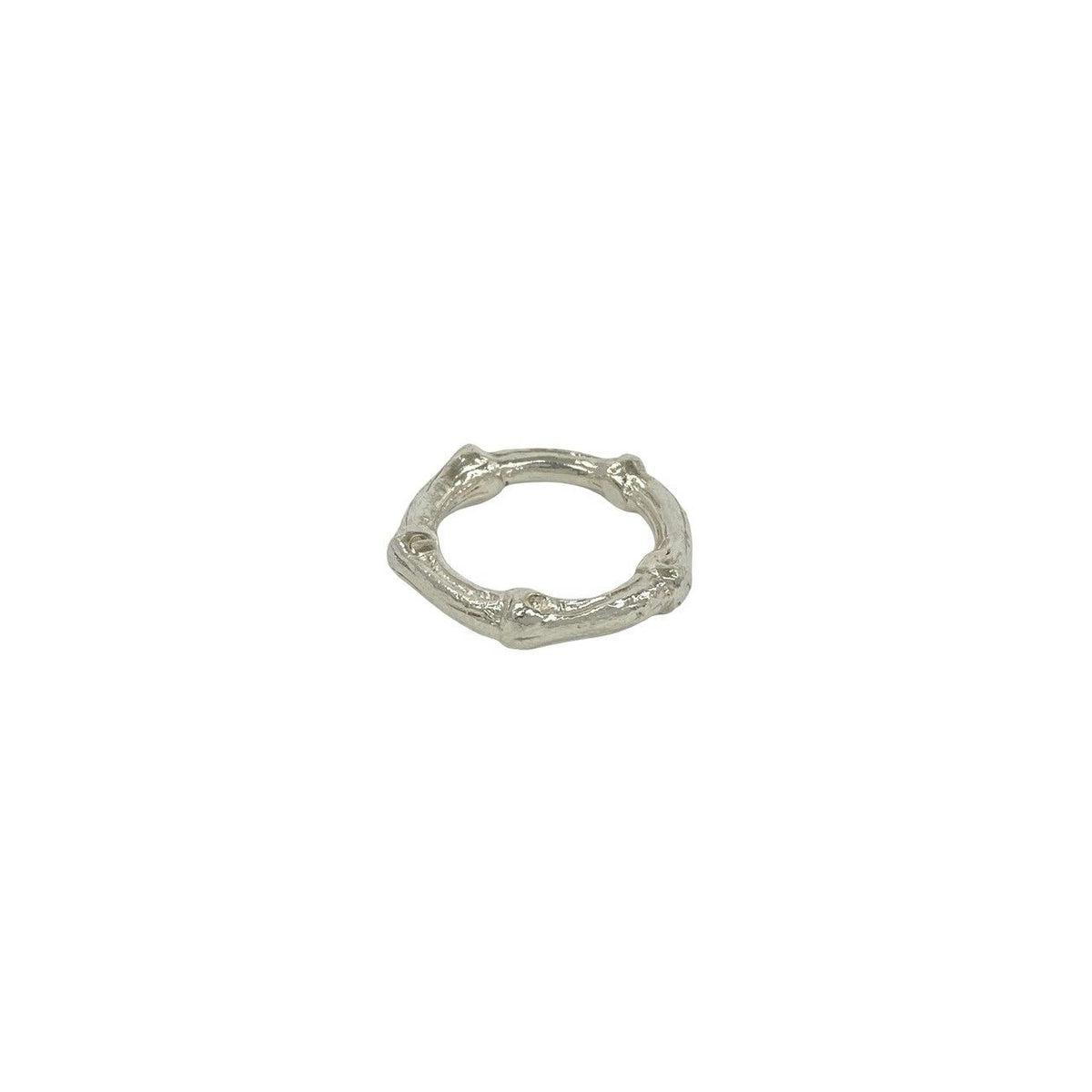 Tiffany & Co Vintage Bamboo Ring 925 Sterling Silver — view 6