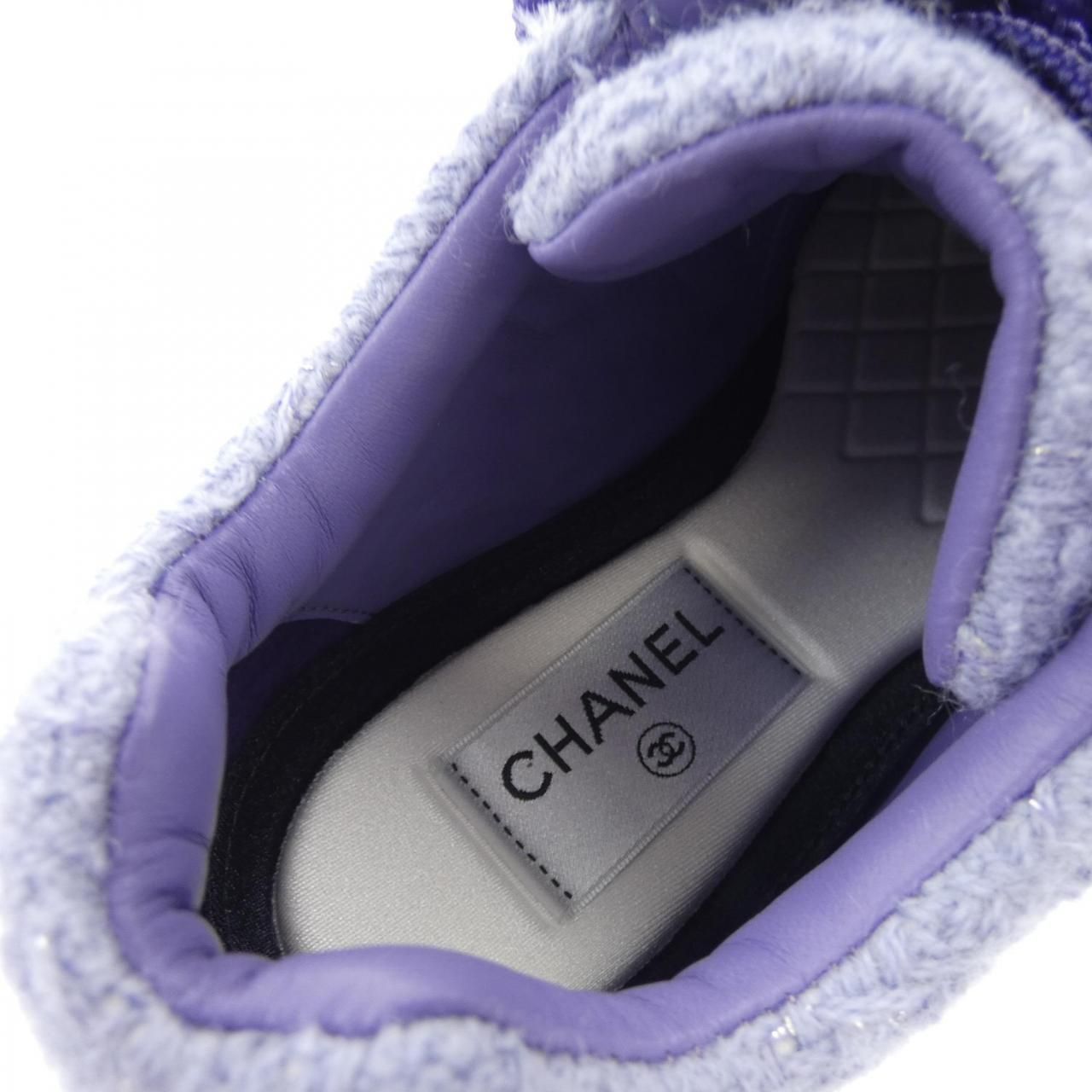 Chanel Sneakers Purple — view 6