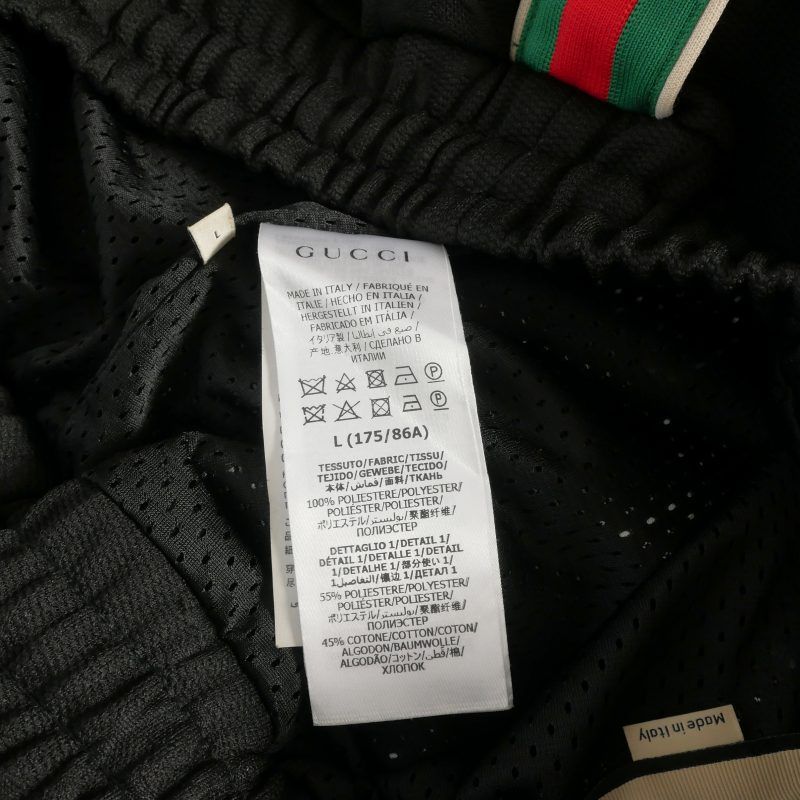 Gucci GG Jacquard Bermuda Shorts L Black