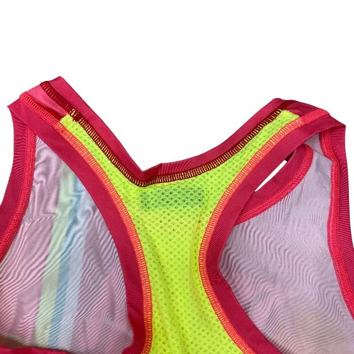 Fendi Prints on Tank Top Sports Top Nylon Polyurethane Pink Comfortable — view 8