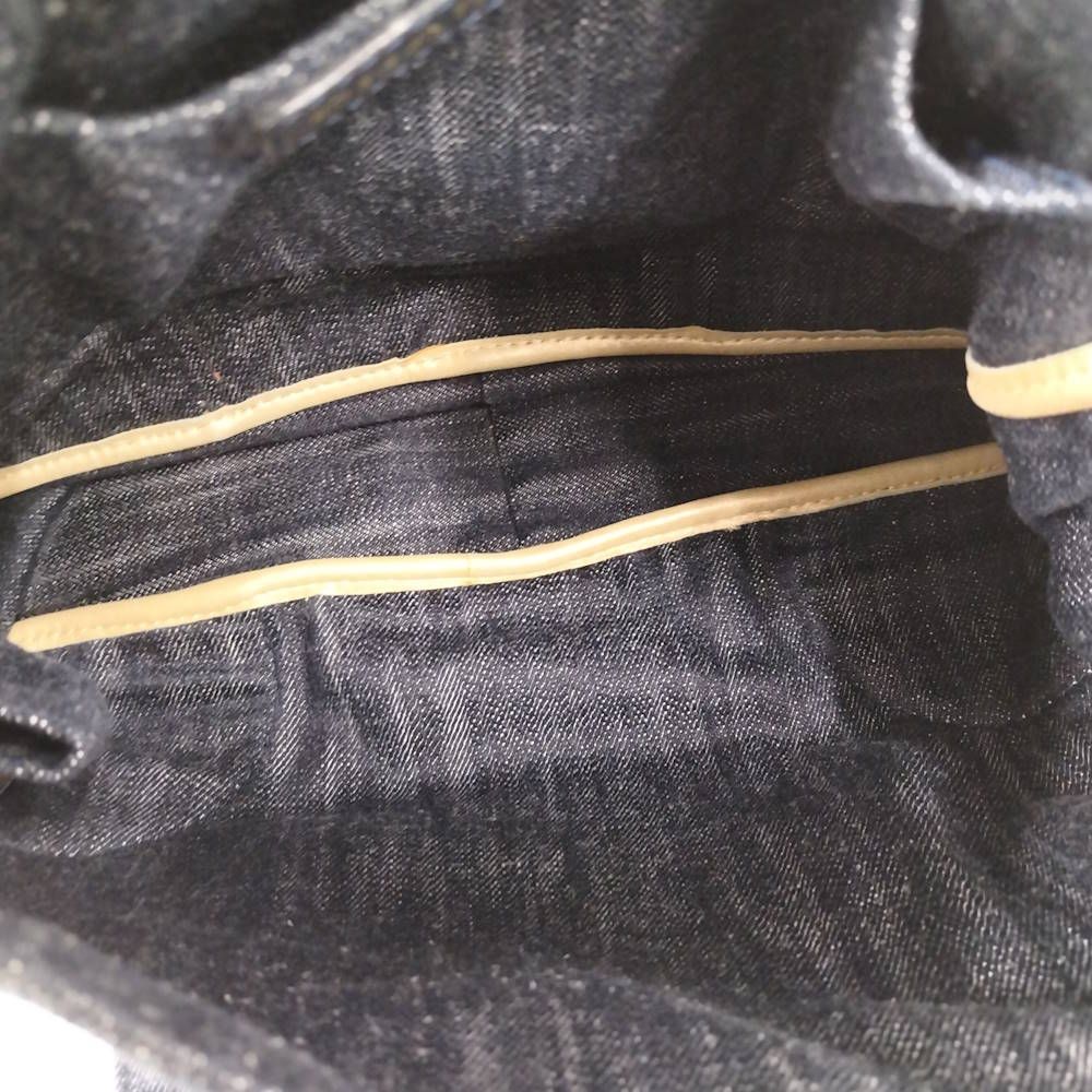 Chanel Sparkling Denim CC Logo Messenger Bag — view 8