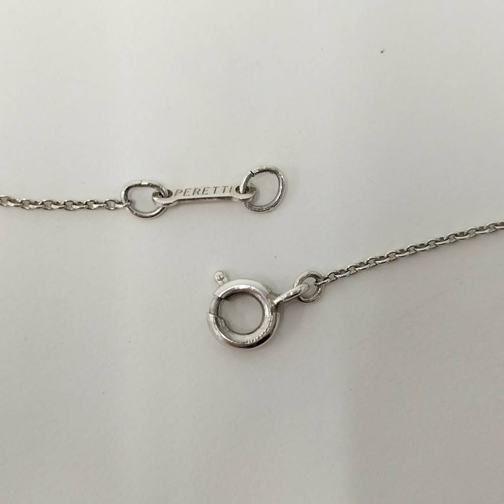 Tiffany & Co Teardrop Necklace Silver — view 8