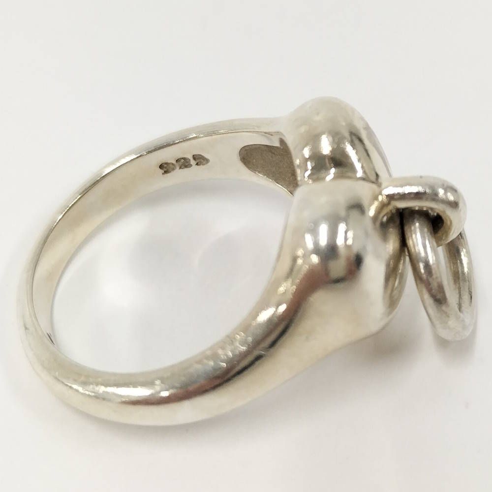 Tiffany & Co Door Knocker Heart Ring — view 8