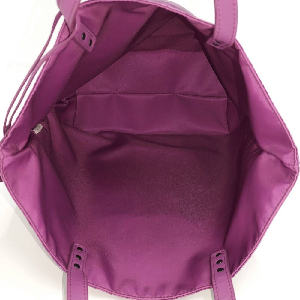 Bottega Veneta Tote Bag Intreccio Nylon Purple — view 8