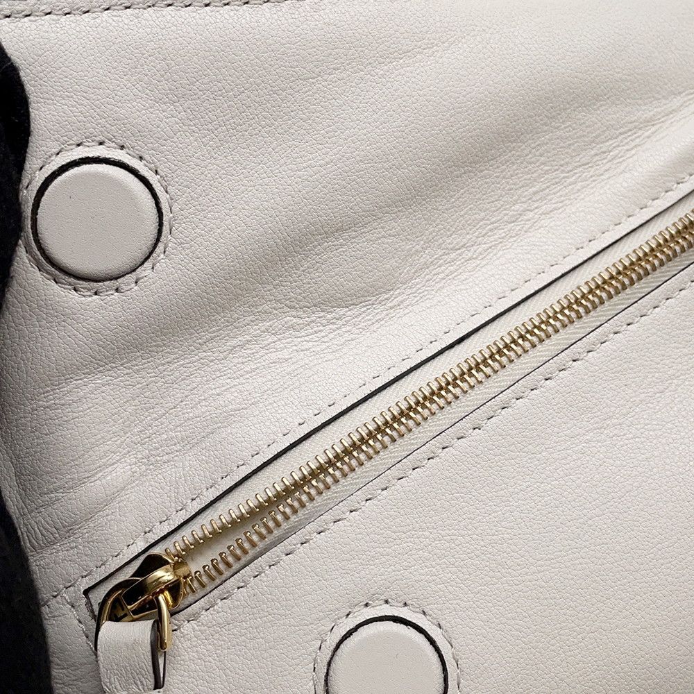 Fendi Chain Shoulder Pouch Flip Nano Leather Pochette — view 8
