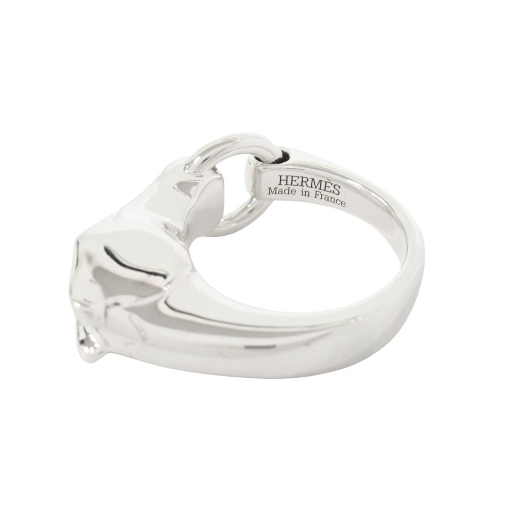 Hermes Galop PM Ring 55 Silver — view 4