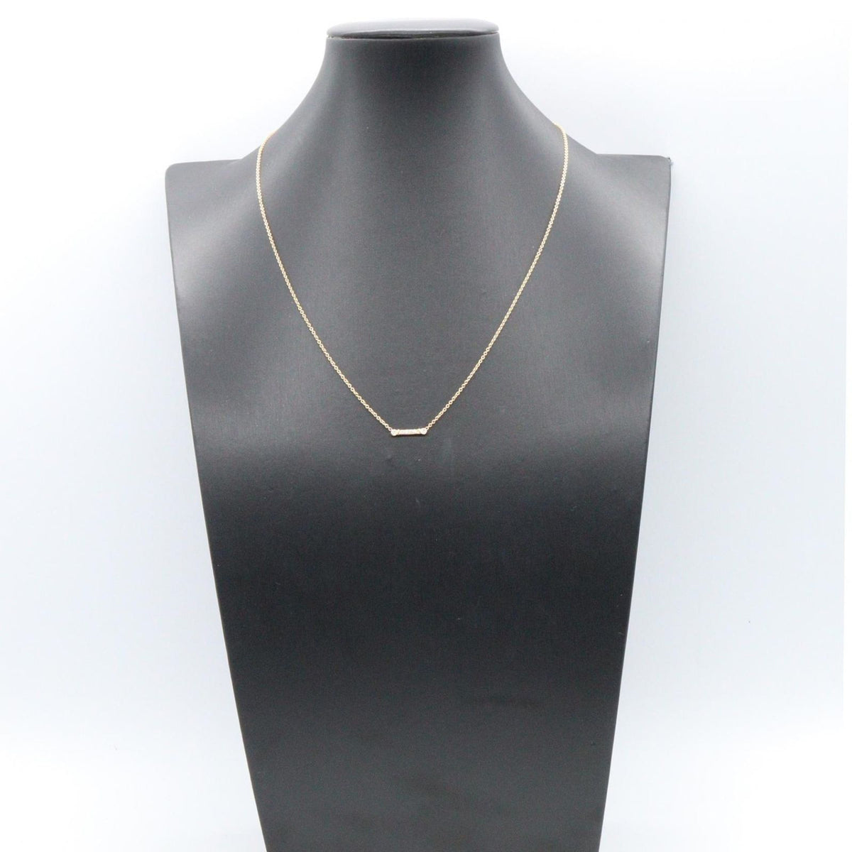 Tiffany & Co Necklace Diamond 42 18K Pink Gold — view 5
