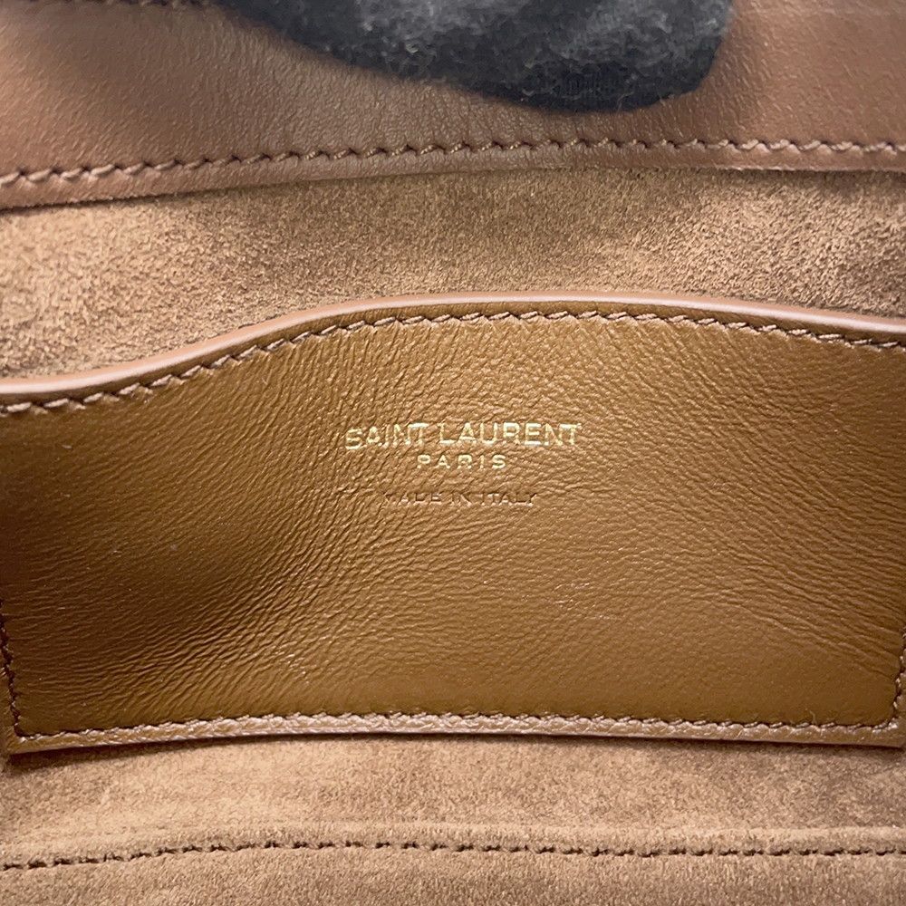 Saint Laurent Paris Handbag le 5 7 Mini Hobo Fleece — view 8