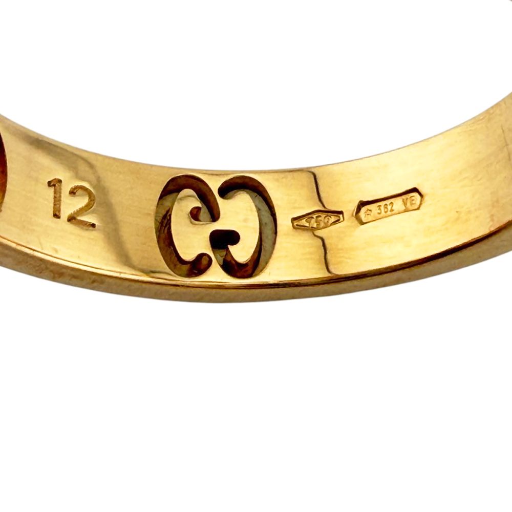 Gucci Icon Star Ring 18K Gold Pink Sapphire — view 7