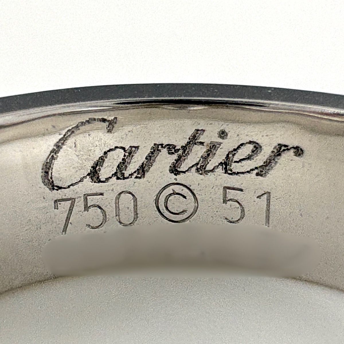 Cartier Mini Love Ring Half Diamond Pave — view 6