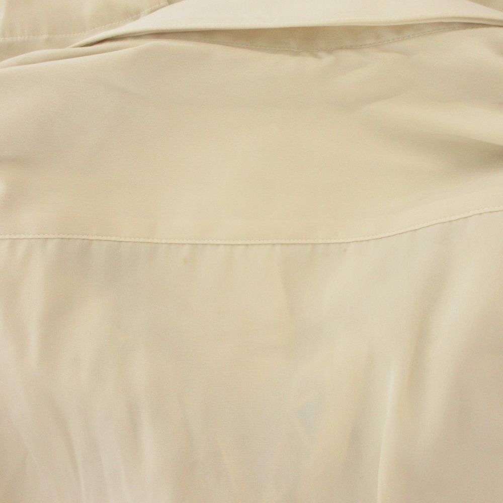 Balenciaga Sports Vintage Shirt L Long Sleeve Embroidery Button Yellow YF — view 6